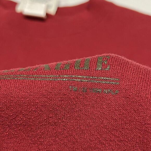 VTG San Francisco 49ers Crewneck Sweatshirt Fits Womens Sz S-M Distressed LEE - Picture 5 of 8